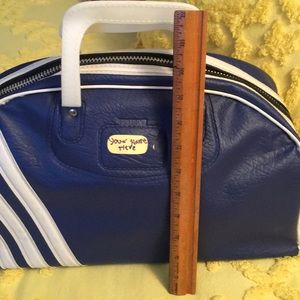 Gym bag PETER’S vintage 70’s or 80’s blue & white